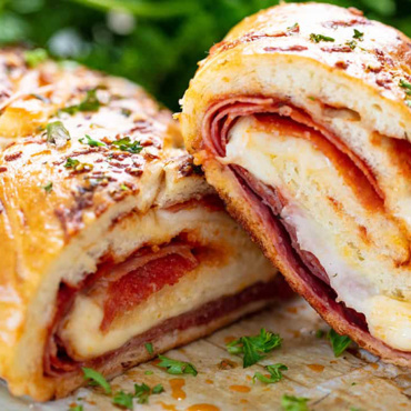 Meat-Lovers Stromboli